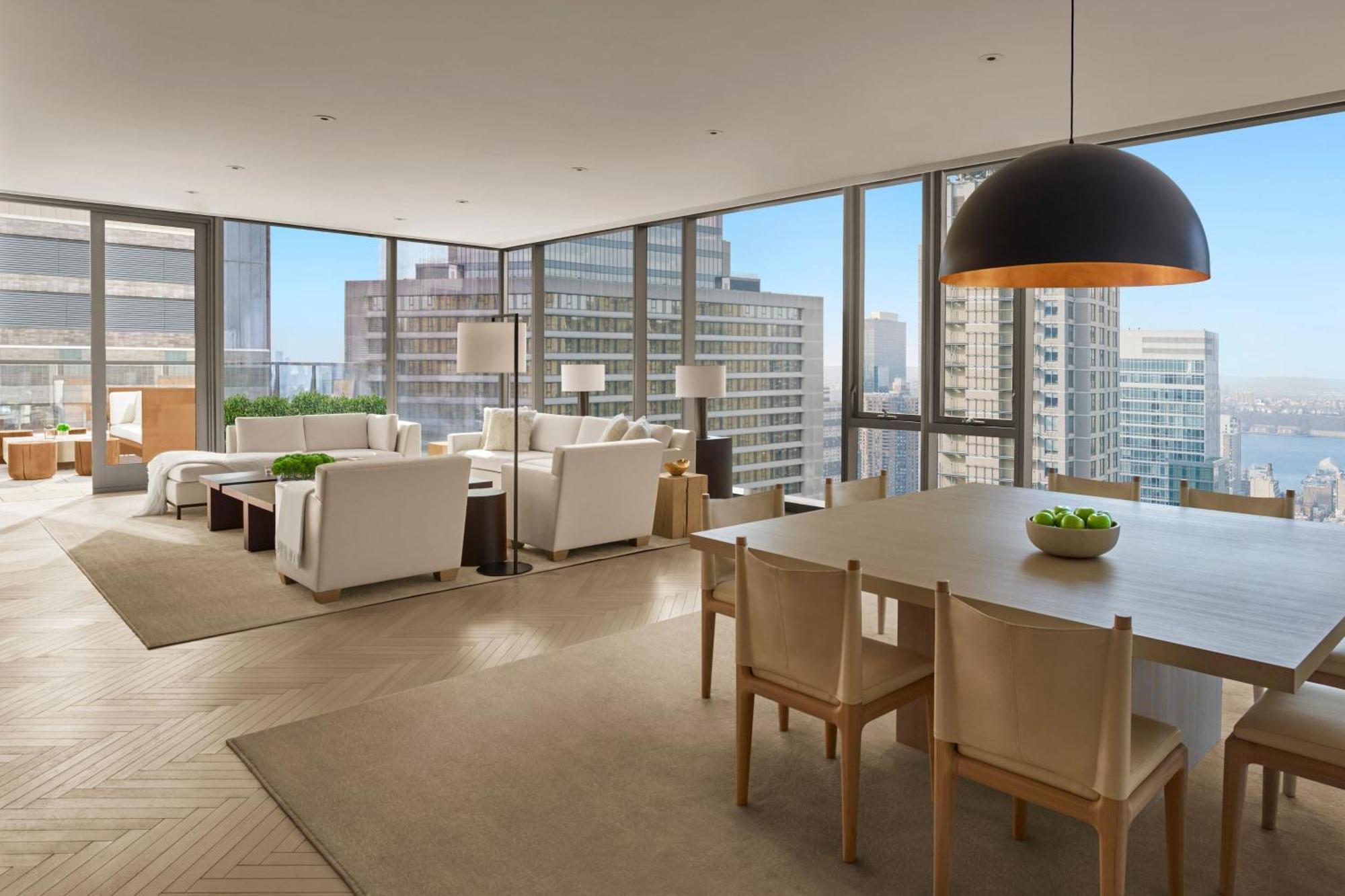 เดอะ ไทม์ สแควร์ เอดิชั่น Hotel นิวยอร์ก ภายนอก รูปภาพ Interior of a typical apartment