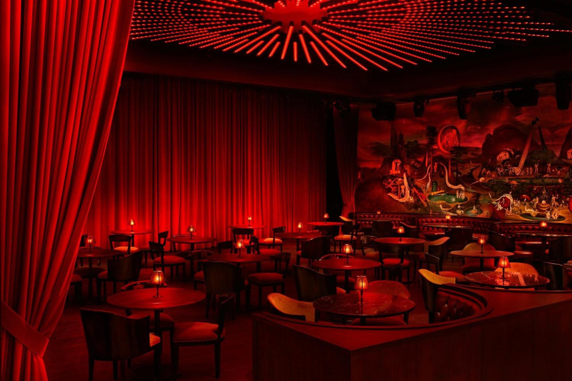 เดอะ ไทม์ สแควร์ เอดิชั่น Hotel นิวยอร์ก ภายนอก รูปภาพ The interior of the nightclub