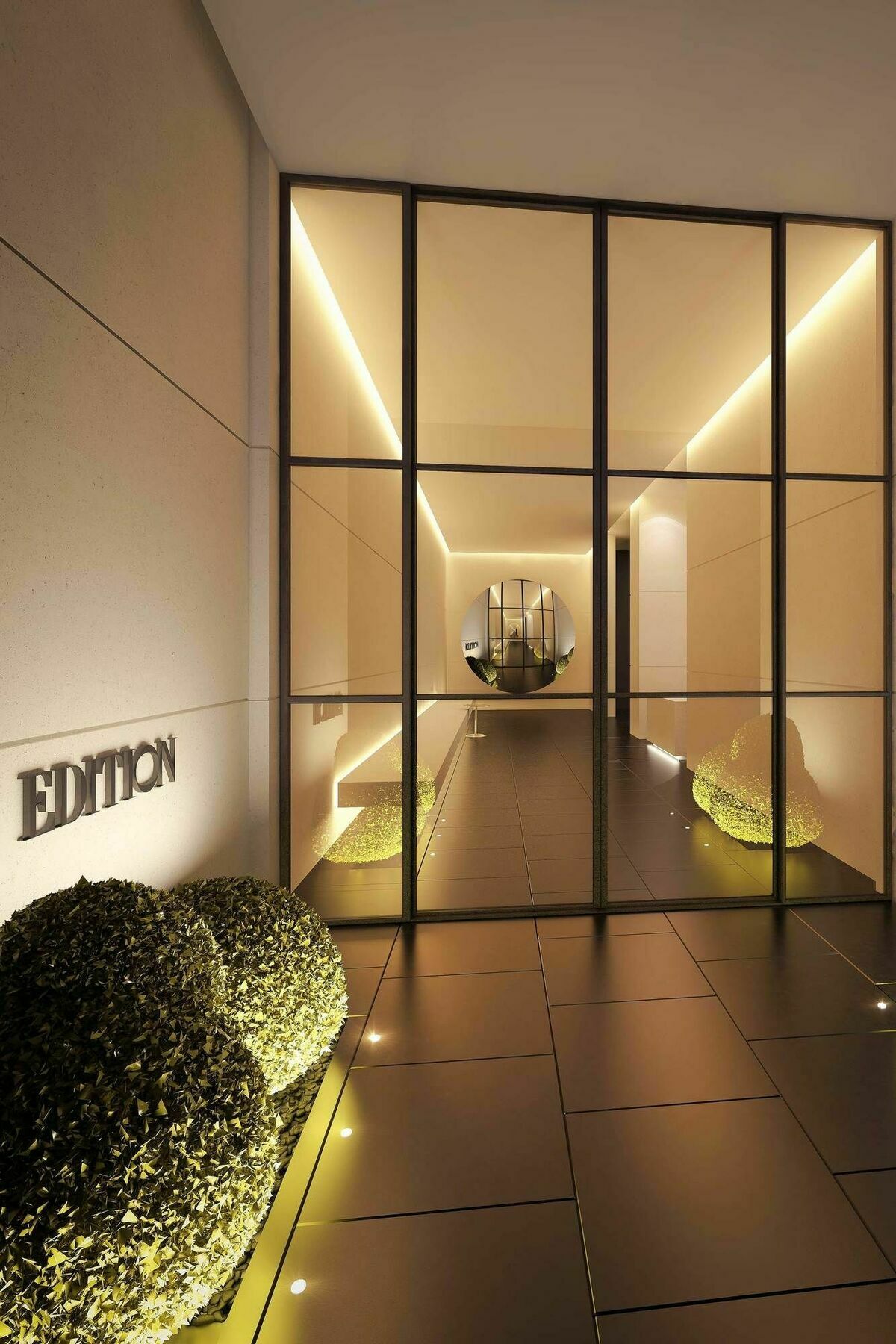 เดอะ ไทม์ สแควร์ เอดิชั่น Hotel นิวยอร์ก ภายนอก รูปภาพ Entrance
